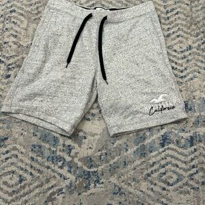 Hollister Light Gray Men's Hybrid Shorts